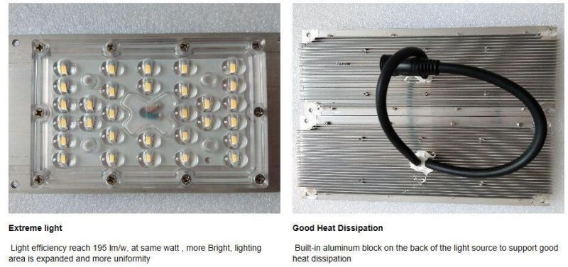 40W 3600-4000lm Energy Saving High Brightness Aio LED Solar Street Light