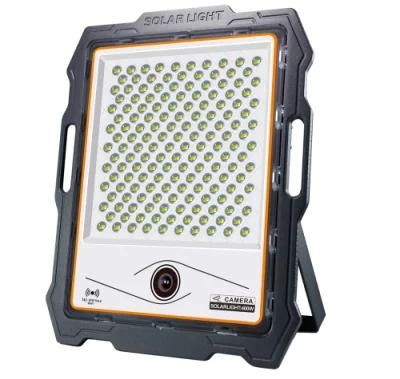 Yaye 2021 Factory Price 100W/200W/300W/400W CCTV WiFi Camera Solar Flood Light with Remote Controller &amp; 1000PCS Stock Each Watt