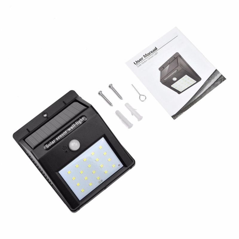 Solar LED Sensor Wall Light