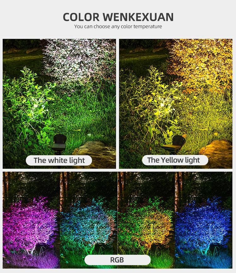 Bspro Decorative New LED Waterproof Outdoor with Sensor Solar Lawn Light