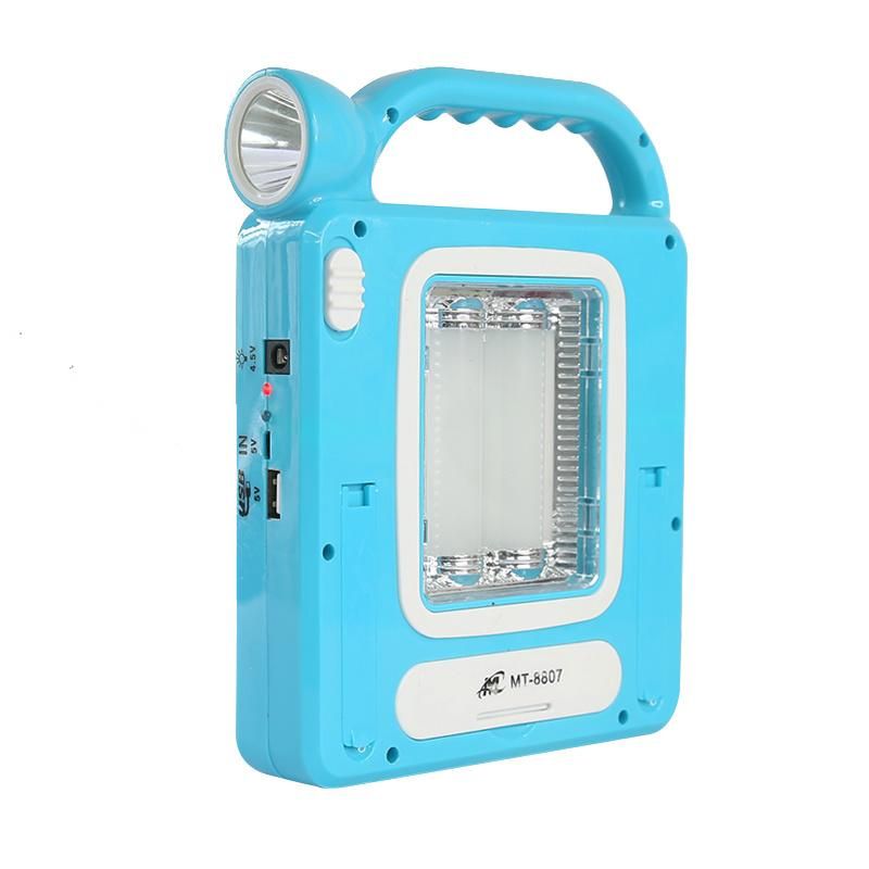 Power Bank Solar Panel LED Emergency Lamp