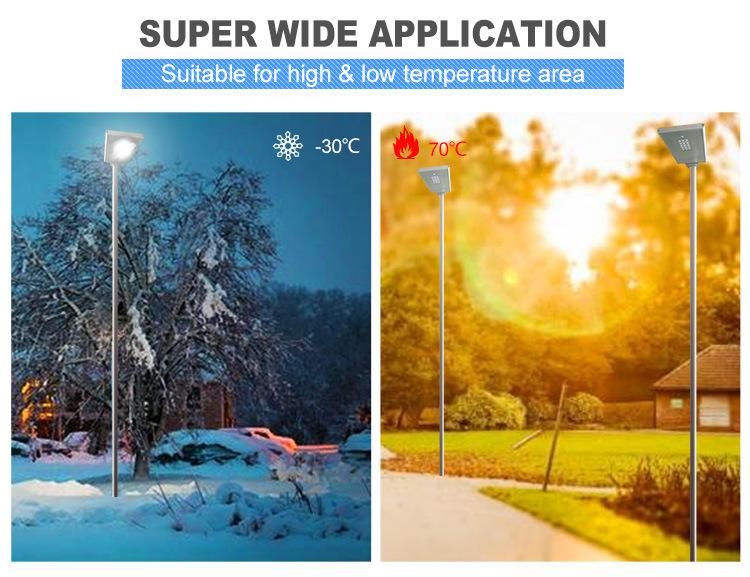 12.8V 9ah LiFePO4 Battery 15W Waterproof Solar LED Street Light