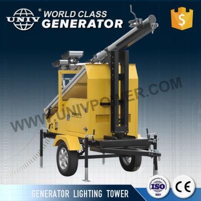 Mobile Solar Power Portable LED Light Towers