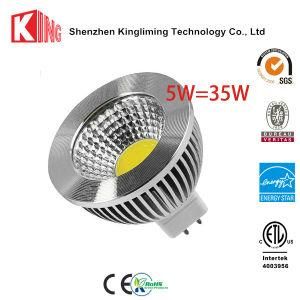 Dimmable LED MR16 Bulbs Aluminum Housing 5W LED Spotlight