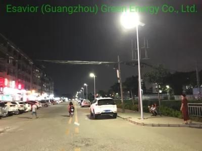 120W Outdoor Solar Lighting Projects All in One Solar Street Light