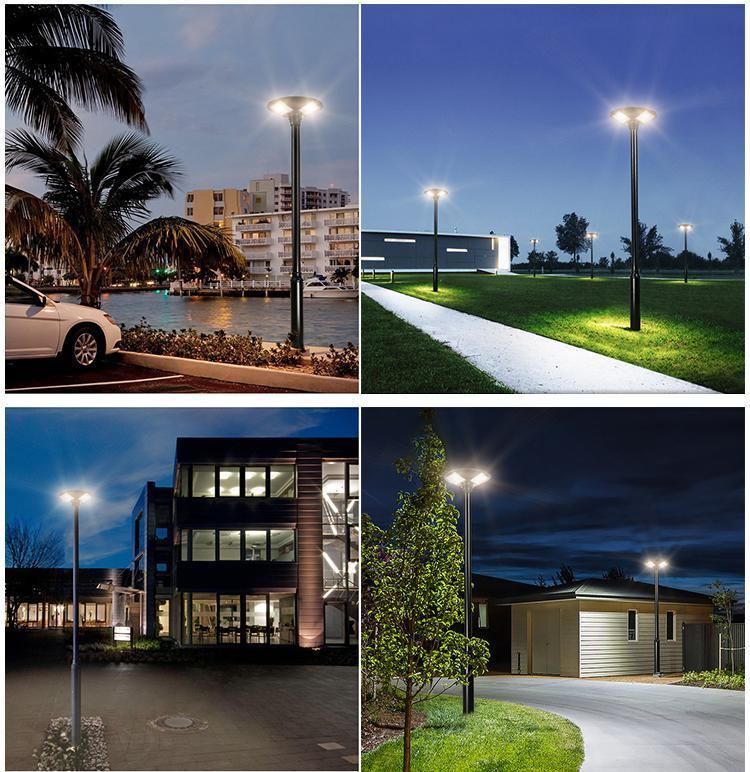 LED Integrated Solar Street Light Outdoor IP65 Solar Street Light for Long Time Lighting UFO All in One Solar Street Light