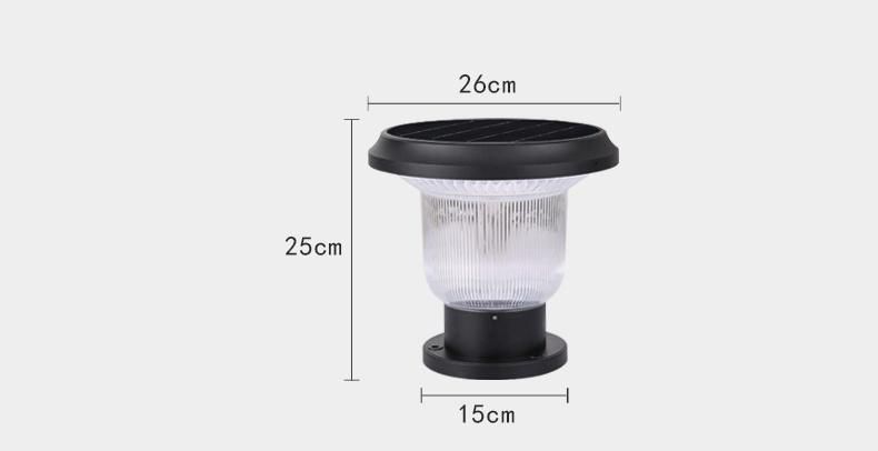 Ningbo Pedestal LED Solar Garden Power Lights