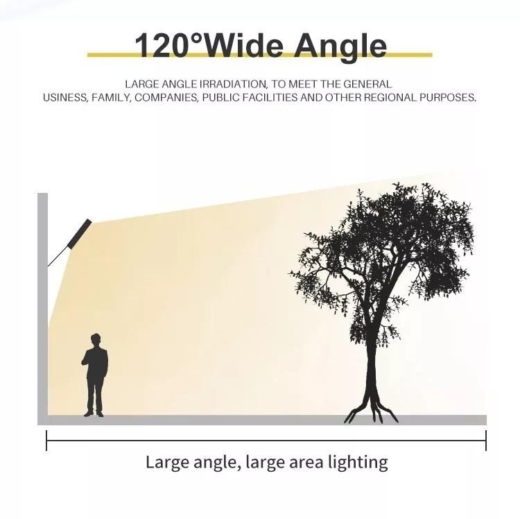 Remote Control ABS 25W 40W 60W 100W 200W LED Solar Flood Light