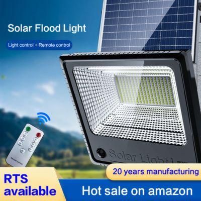 Outdoor Solar Reflector Lamp IP66 Waterproof 25W 40W 60W 100W 200watt 300W 400W Solar LED Flood Light