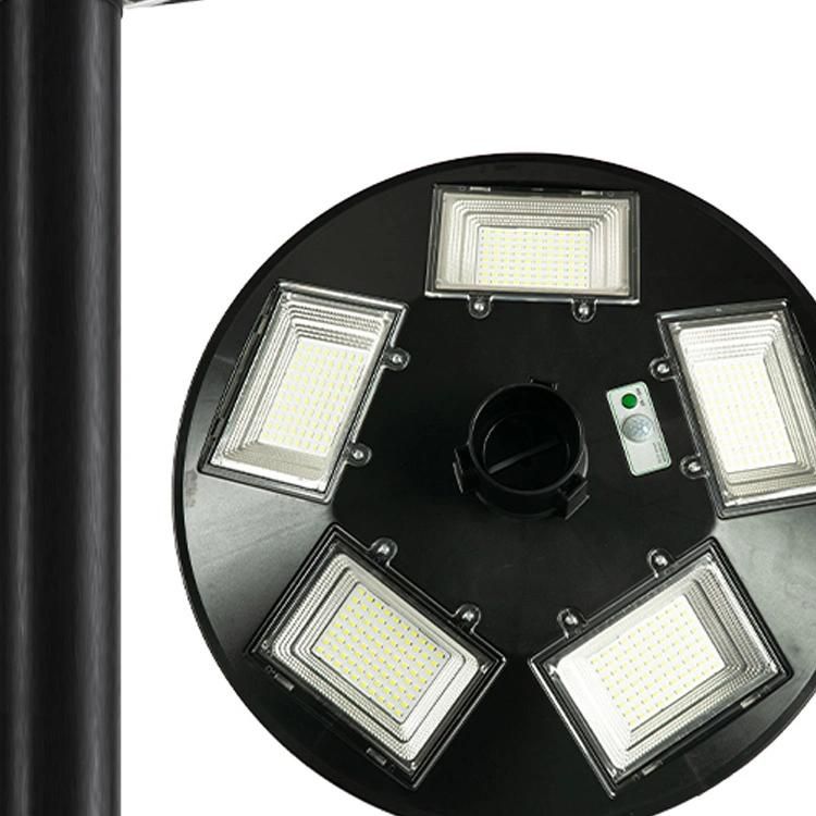 Split Round UFO COB Solar Street Light Pole Solar LED 300W