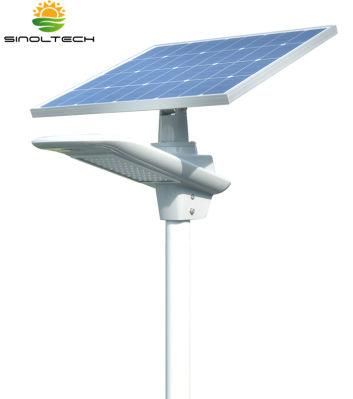 G02 Series 5000 Lumens 40W LED Integrated Split Solar Street Light with 5-7 Rainy Days Design (G02-40W)