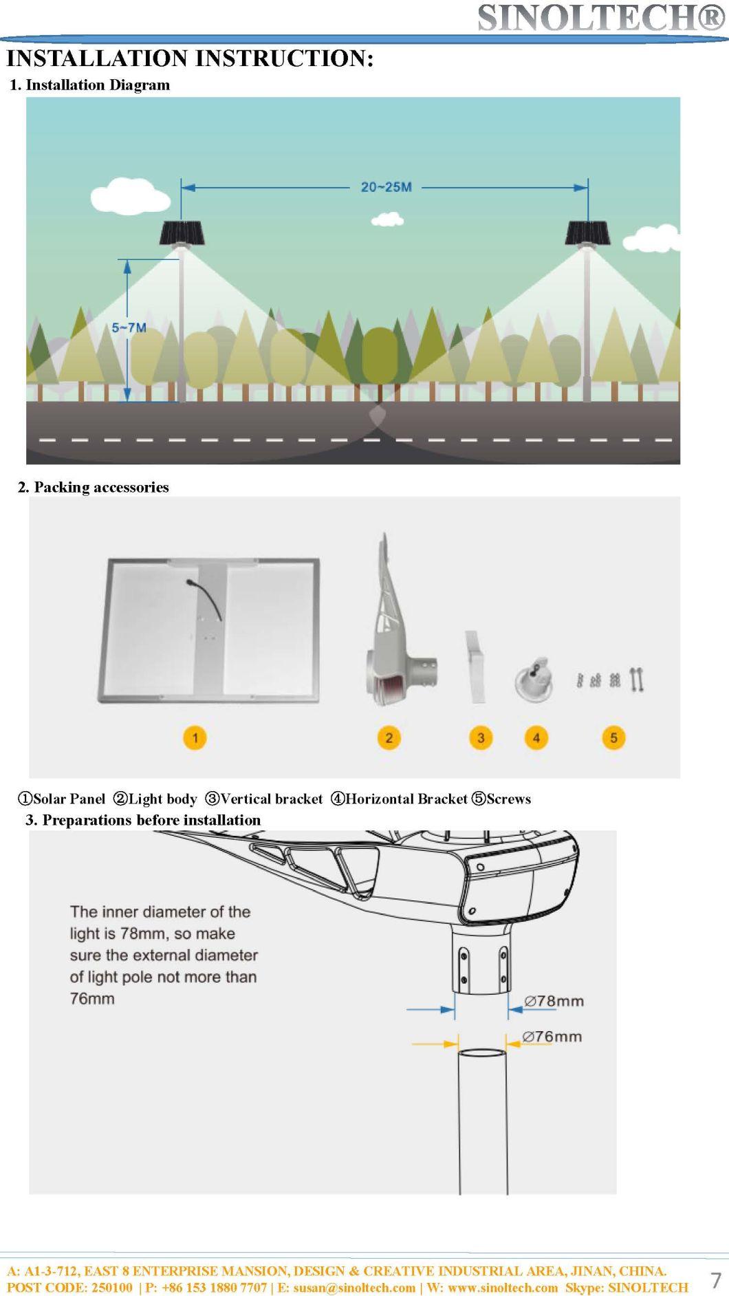 40W G03 Elite Split Solar Powered Light (G03-40W)