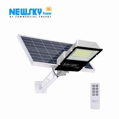 Wholesale Intelligent IP65 Waterproof Street Light Lamp Smart Solar LED Street Light with Motion Sensor