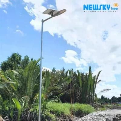 Waterproof 12hrs Lighting Time Seprate 100W 200W 300W 400W LED Power Solar Street Light