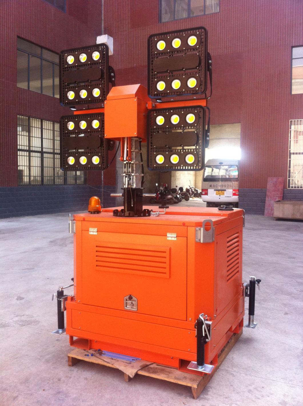 Portable Construction Lights Mobile Lighting Tower