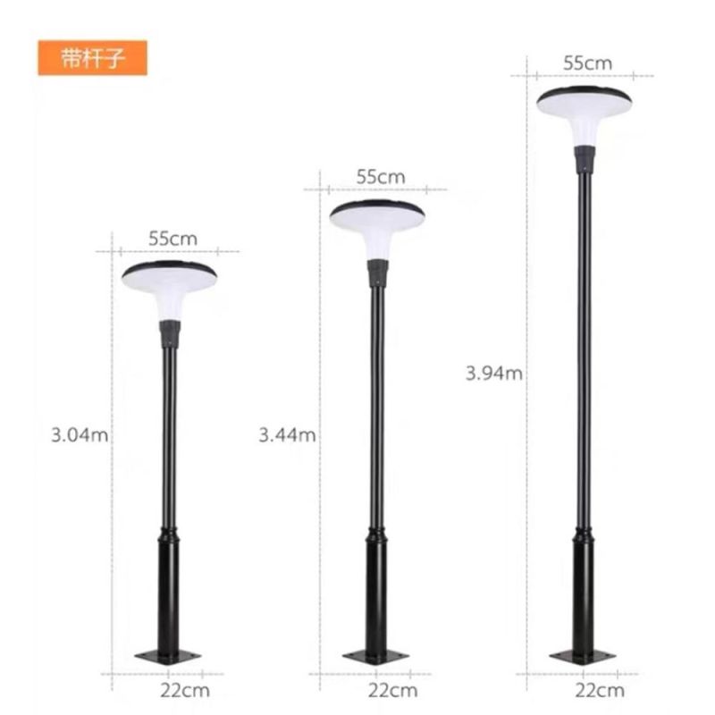 High Quality Solar Powered Outdoor Lamp Posts