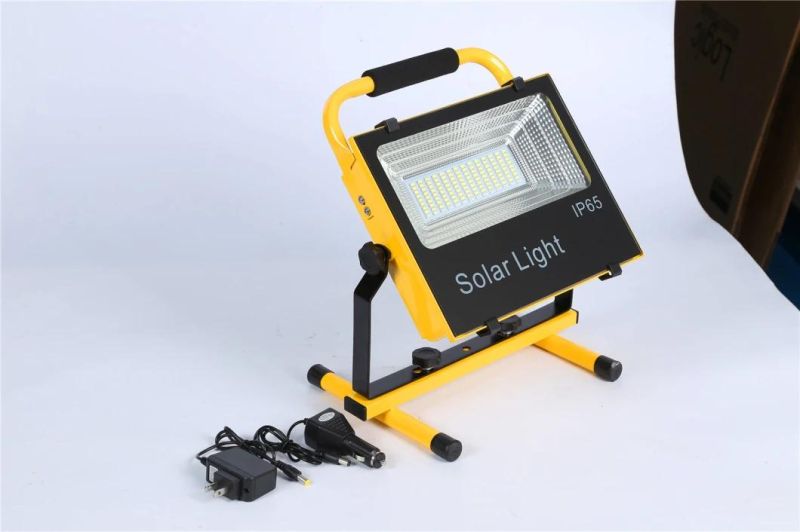 Yaye 2021 Hot Sell 50W /100W Solar Portable Flood Light/ Solar Floodlight (USD10.5/PC for 50W & USD12.5/PC for 100W)