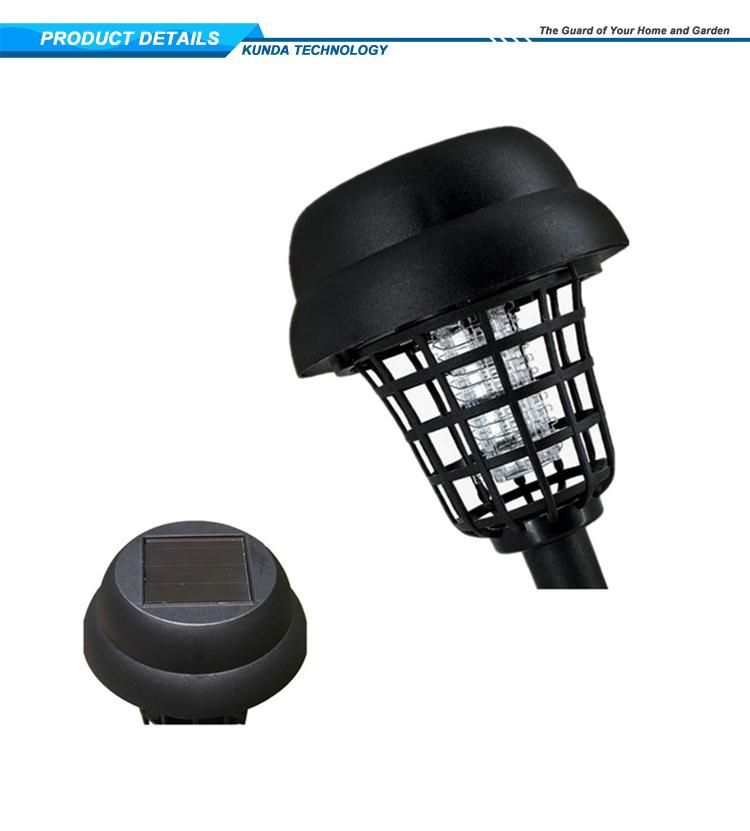 Solar Yard Lawn Bug Zapper Garden Light Anti Mosquito Waterproof Garden Lamp