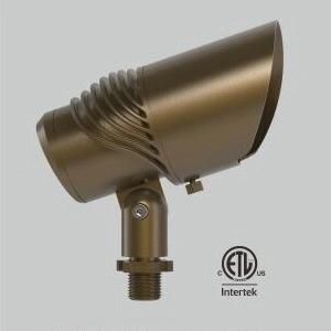 Waterproof LED Copper Landscape Lighting Fixture