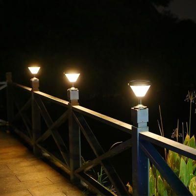 Residental Warm White Outdoor Gate 3W LED Solar Lights