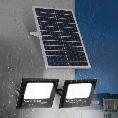 IP65 Outdoor Advertising Lamp Floodlights for Garden, 20W/50W/80W/120W/200W/400W LED Solar Flood Light, Waterproof Bright Park Lights