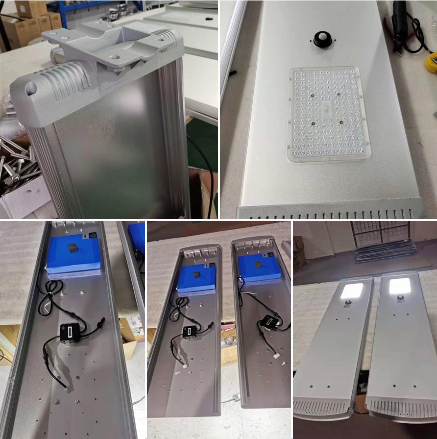 High Quality 30W 40W 60W 80W 100W 120W 150W All in One Solar Street Light for Outdoor Lighting