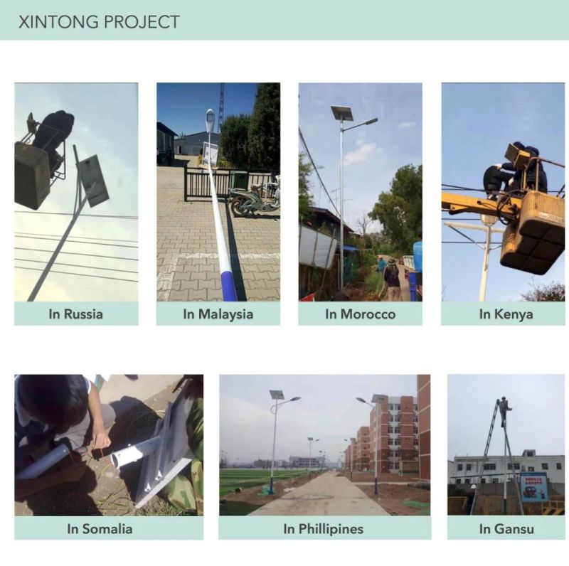 Integrated Solar Street Light with Controller Lithium Battery