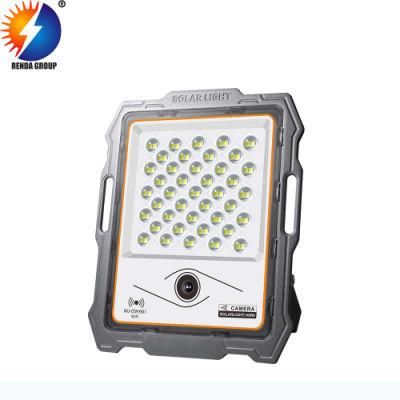 400W Solar Energy LED Lighting IP67 Flood Light with CCTV