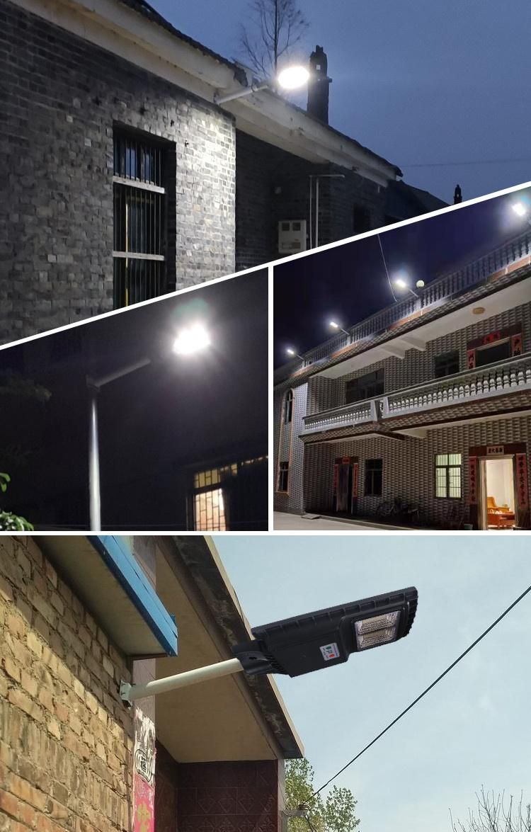 Bspro Competitive Price Lithium Battery 50W IP65 Waterproof All in One Outdoor Powered LED Solar Street Light