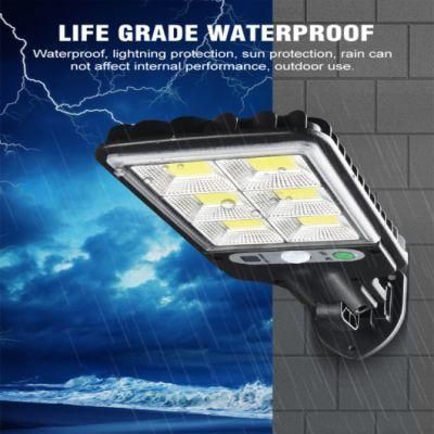 High Quality Waterproof IP65 Double Sided LED Wall Lamp Modern Outdoor Solar Wall Lights up and Down Wall Garden Solar Lamp