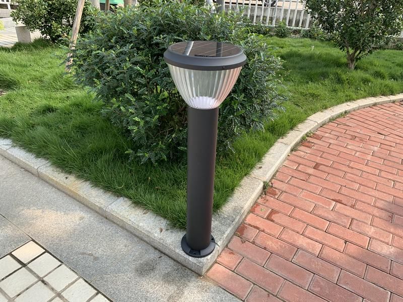 Water-Proof IP65 Pathway Bollard Luminaria Solar Outdoor Garden Solar Light with LED Light & Solar Panel