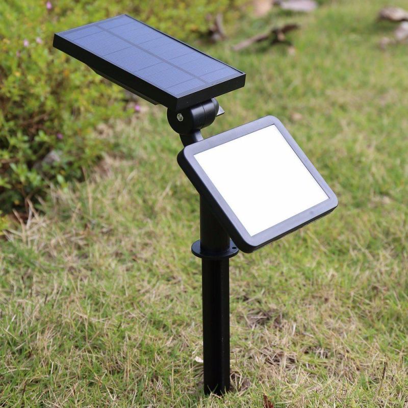 Waterproof Warm White Motion Sensor Solar Lawn Light Lamp