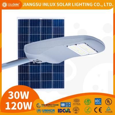 OEM 12/24V Separated Solar LED Street Lights for Government Project &amp; Road Lighting