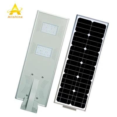 Outdoor IP65 Lighting PIR Sensor 20W Solar LED Street Light