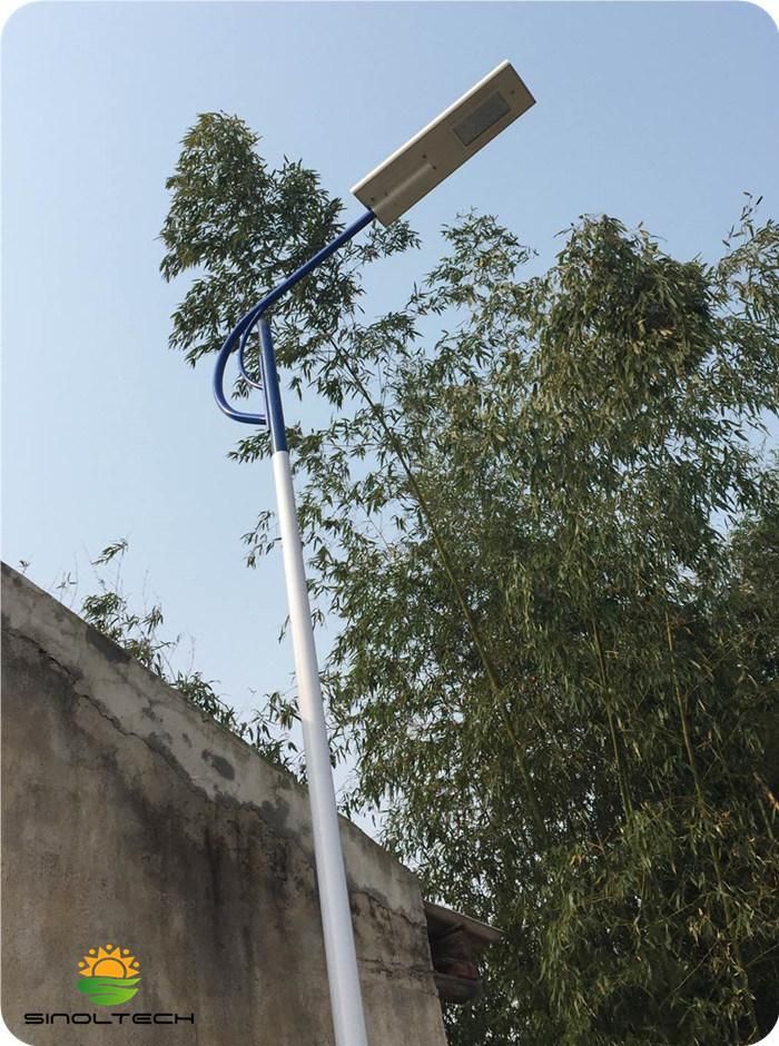 Integrated Solar Power LED Street Light for Countryside Lighting