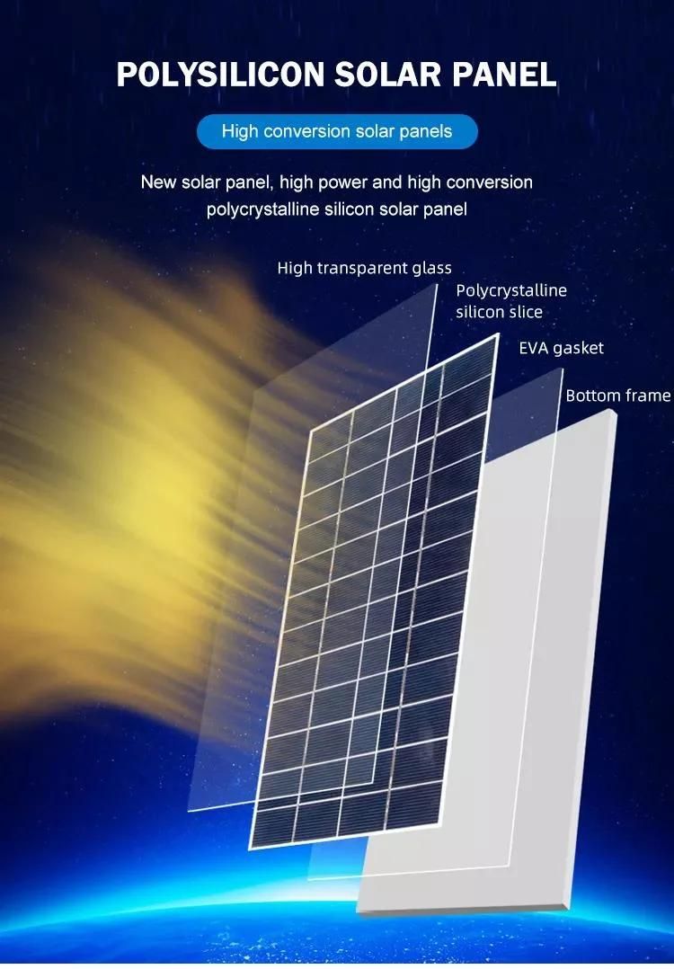 Integrated Modern Solar Street Light Outdoor Light with Solar Panel