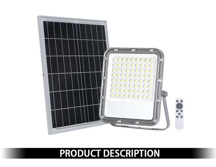 50watt CE RoHS IP66 Aluminum Housing Metal Halide Portable Remote Solar Flood Lights