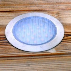 SMD3528 IP67 1.5W DC12V Jardin LED Deck Lighting LED Recessed Floor Lighs for Underground Set of 6 (CW WW W RGB)