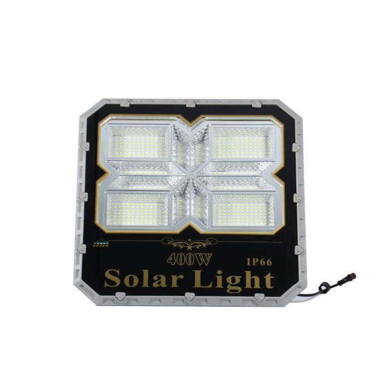 Waterproof IP66 Remote Control Aluminum LED Solar Flood Light 400