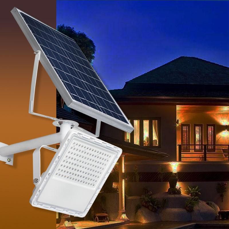 High Brightness 150W Aluminium Garden Outdoor Waterproof IP65 Solar LED Flood Light