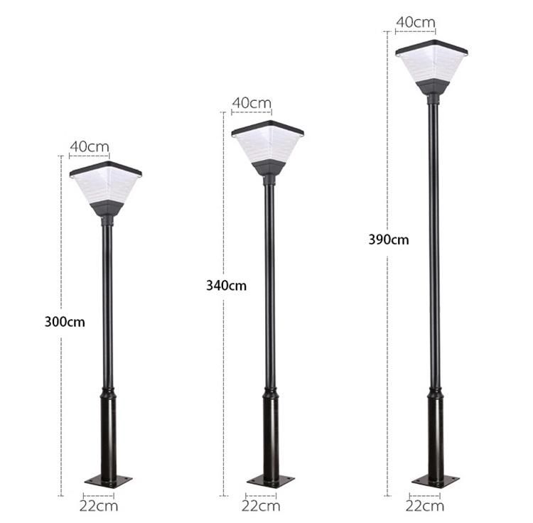 Warranty 2 Year IP65 Outdoor Decoration Festival Garden Streetlight Solar LED Light Lamp