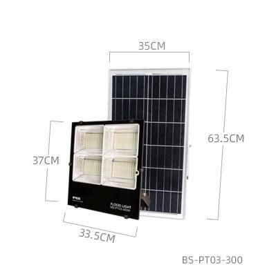 Bspro High Quality Waterproof Aluminum Garden LED Solar Flood Light