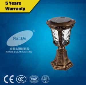 Solar Post Lights with 3W High-Effciency Polycrystalline