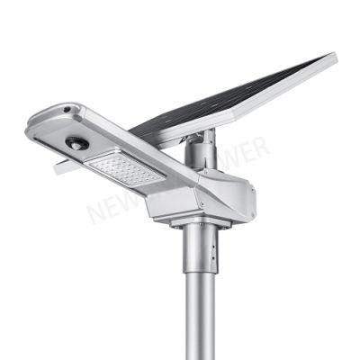 Solar Panel Integrated Motion Sensor High Brightness Solar Street Lamp