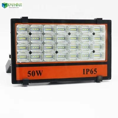 High Lumen Waterproof Outdoor LED Flood Light Energy Saving High Performance Floodlights Factory Wholesale in Stock Warm Light Flood Light