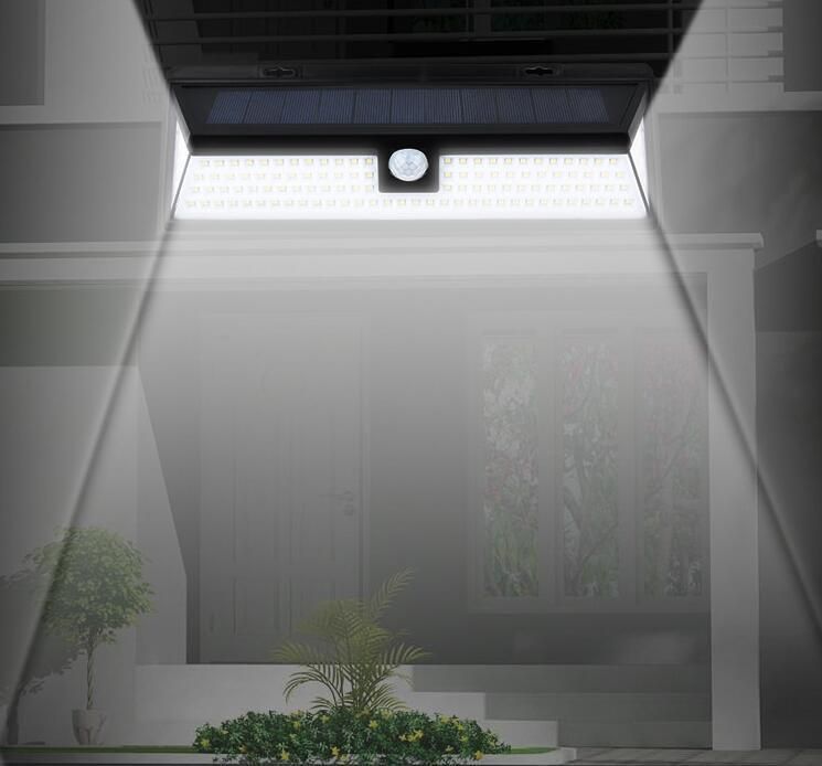 Solar Lights Dustproof Waterproof IP65 LED Flood Garden Yard Park Street Road Solar Wall Light