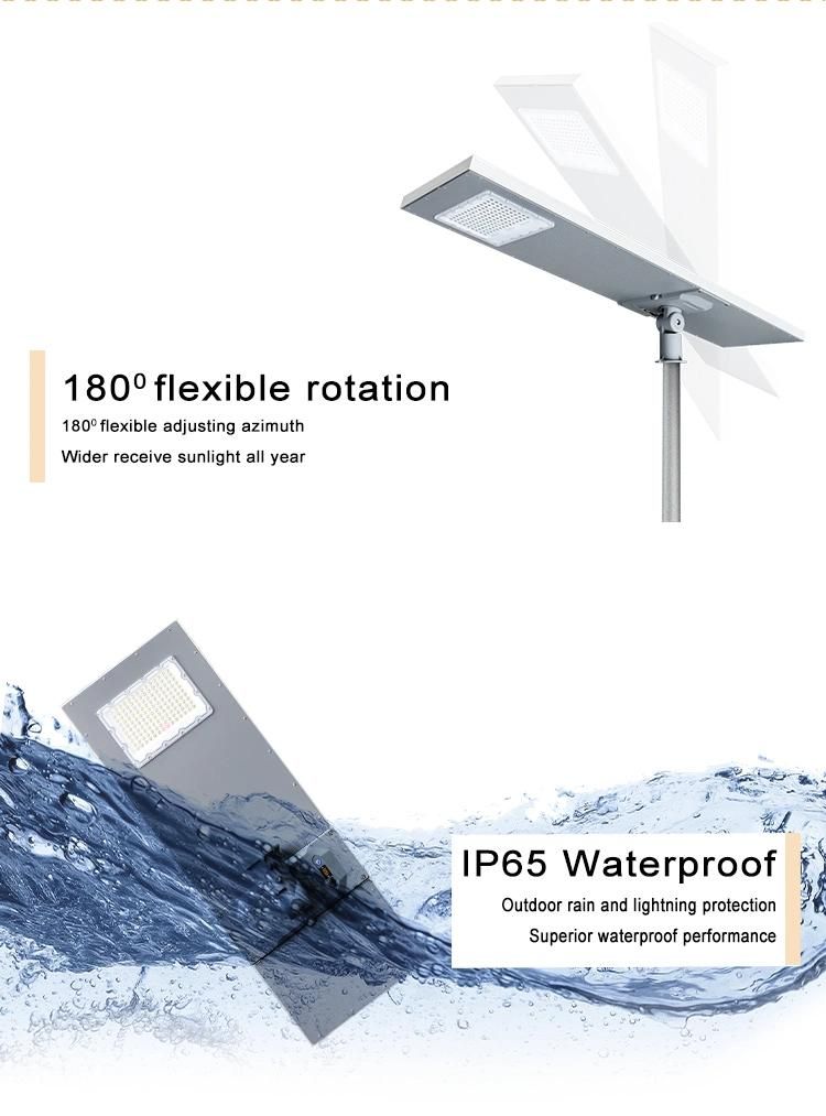 Good Quality Automatic Waterproof IP65 100W 200W 300W Outdoor LED Solar Street Light