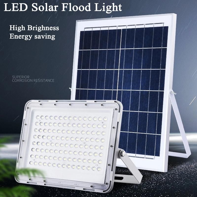 IP66 Remote Control Good Price Solar Floodlight Projector Reflector Aluminium LED Solar Flood Light