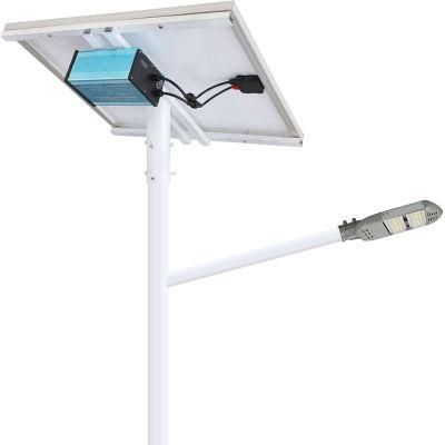 Alltop aluminium Stand Alone Anern Anti-Theft Double Solar Street Light