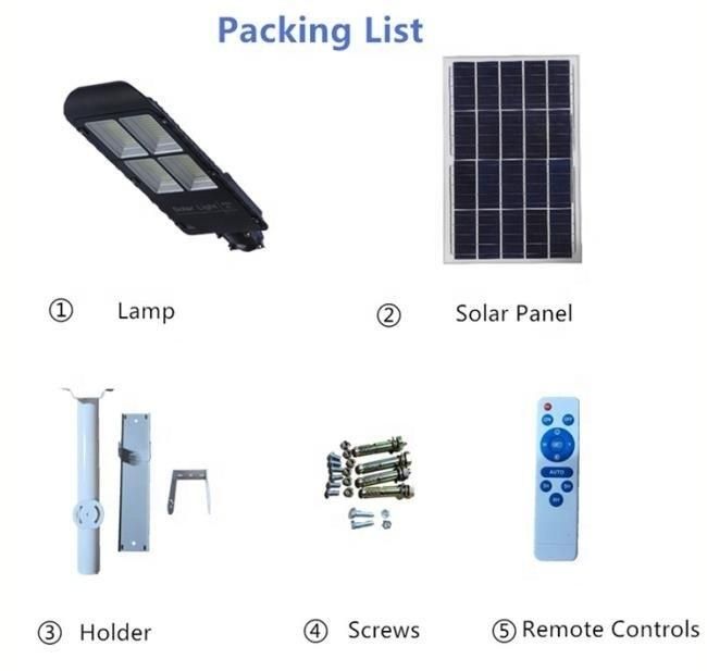 100W LED Solar Lamp for Patio Yard